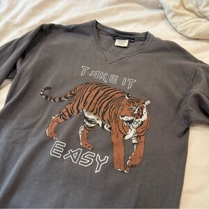 “Take it easy tiger” sweatshirt